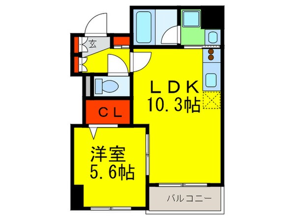 Ｍ．ｈｉｌｌｓ西本町の物件間取画像